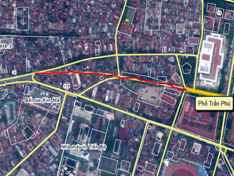 &ldquo;Dự &aacute;n treo&rdquo; 20 năm, đoạn đường Trần Ph&uacute; - Sơn T&acirc;y - Kim M&atilde;